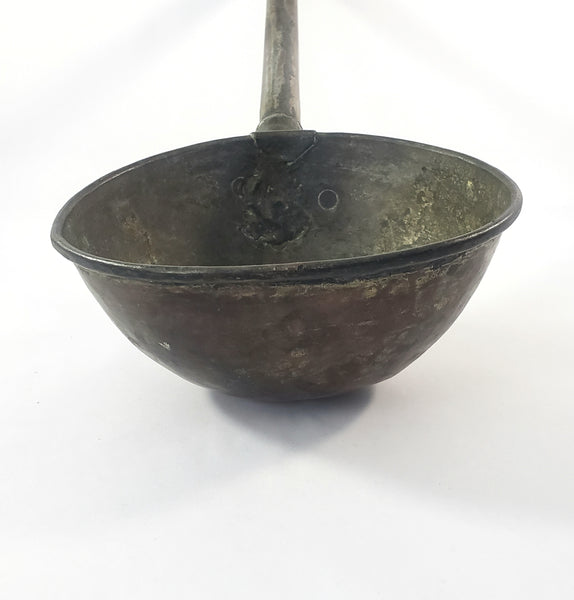 Old Hand Forged Dipper Ladle 23" Long Large Cup Holds 1 Quart