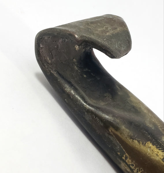 Old Hand Forged Dipper Ladle 23" Long Large Cup Holds 1 Quart