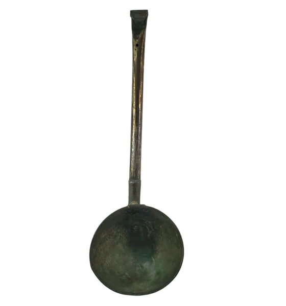 Old Hand Forged Dipper Ladle 23" Long Large Cup Holds 1 Quart