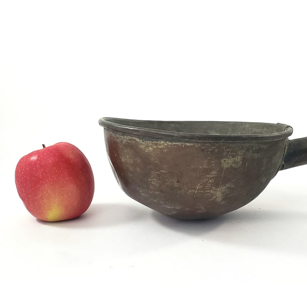 Old Hand Forged Dipper Ladle 23" Long Large Cup Holds 1 Quart