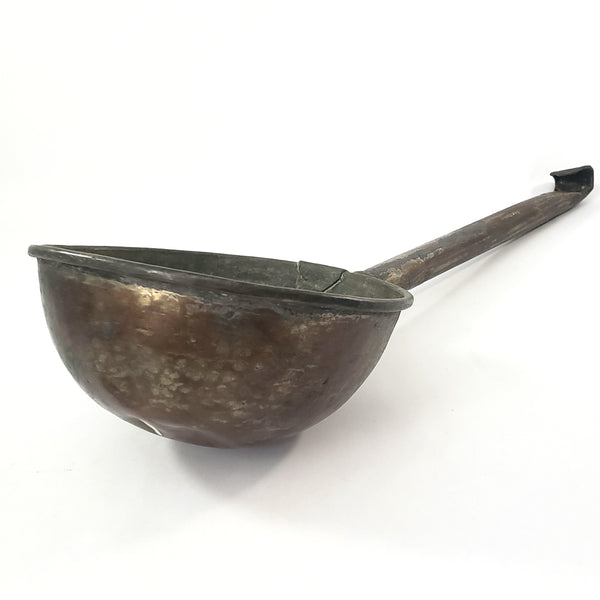 Old Hand Forged Dipper Ladle 23" Long Large Cup Holds 1 Quart