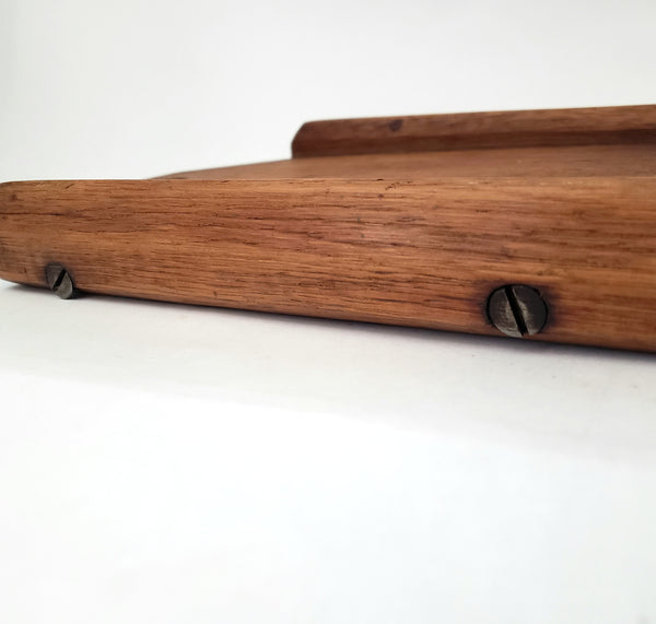 Antique Wooden Slaw Board Cabbage Cutter 20 inches Rustic Farmhouse