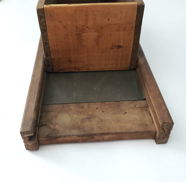 Antique Wooden Cabbage Kraut Cutter Tucker & Dorsey Indianapolis Indiana