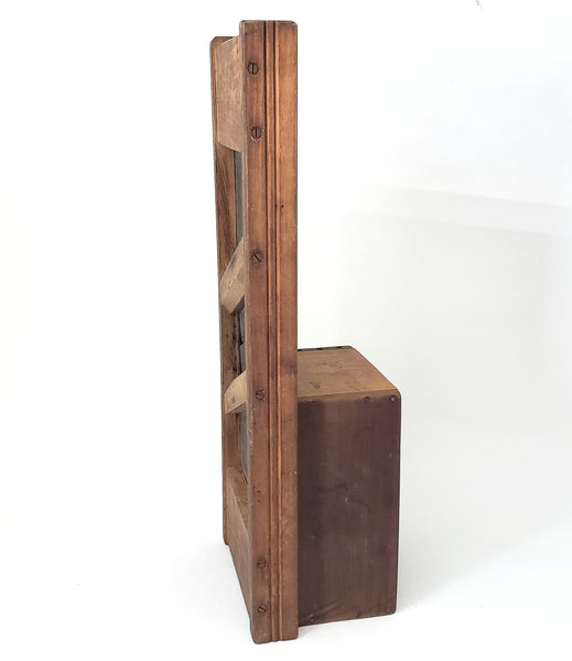 Antique Wooden Cabbage Kraut Cutter Tucker & Dorsey Indianapolis Indiana