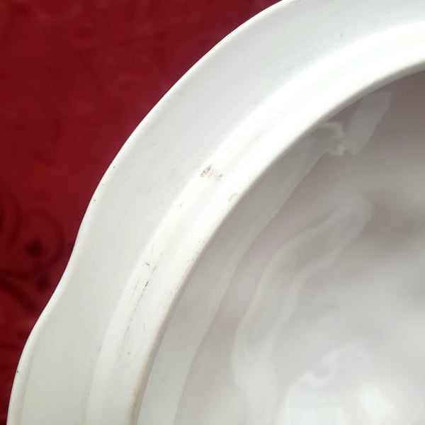 Vintage Porcelain Lidded Soup Tureen Ladle & Underplate "Marjorie" by Favolina Poland