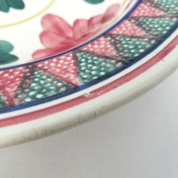 Vintage Hand Painted Ceramic Bowl Set of 5 NIMY Imperiale et Royale Belgium