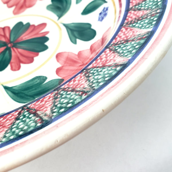 Vintage Hand Painted Ceramic Bowl Set of 5 NIMY Imperiale et Royale Belgium