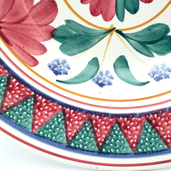 Vintage Hand Painted Ceramic Bowl Set of 5 NIMY Imperiale et Royale Belgium