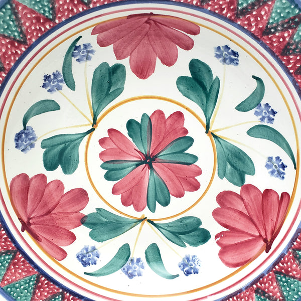 Vintage Hand Painted Ceramic Bowl Set of 5 NIMY Imperiale et Royale Belgium
