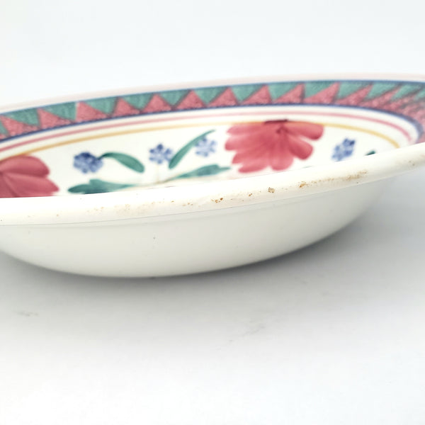 Vintage Hand Painted Ceramic Bowl Set of 5 NIMY Imperiale et Royale Belgium
