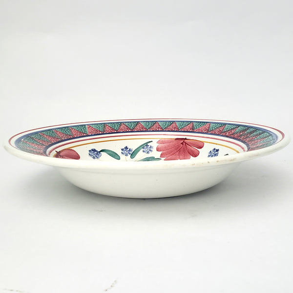 Vintage Hand Painted Ceramic Bowl Set of 5 NIMY Imperiale et Royale Belgium