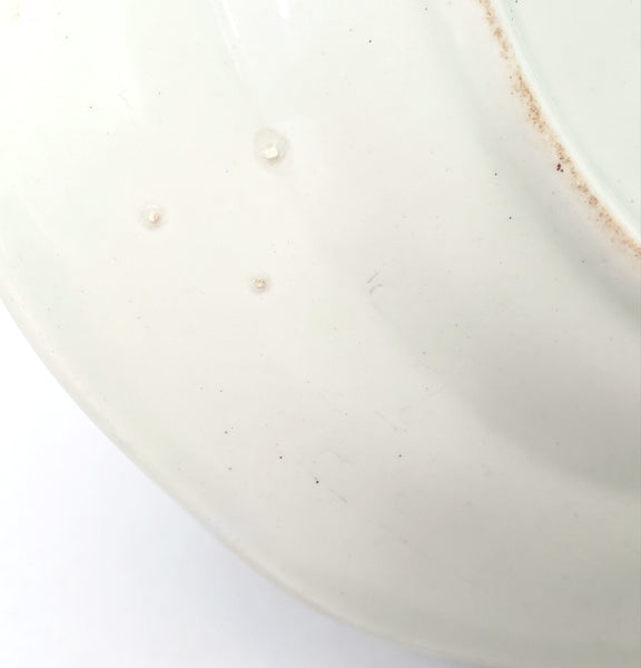 Antique Stick Spatter Ware Plate 8 1/2"  Petrus Regout & Co. Maastricht Holland
