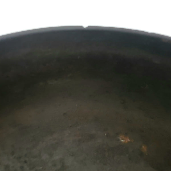 Antique Cast Iron Spider Skillet Gate Mark Long Handle 3 Footed Unmarked