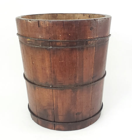 Primitive Bentwood Double Sided Dry Grain Measure 12 1/2" Country Farmhouse Décor