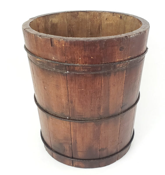 Primitive Bentwood Double Sided Dry Grain Measure 12 1/2" Country Farmhouse Décor