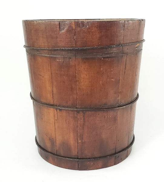 Primitive Bentwood Double Sided Dry Grain Measure 12 1/2" Country Farmhouse Décor