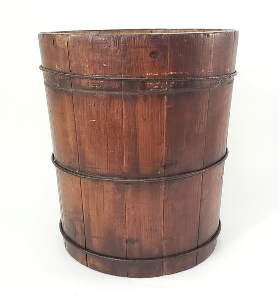 Primitive Bentwood Double Sided Dry Grain Measure 12 1/2" Country Farmhouse Décor