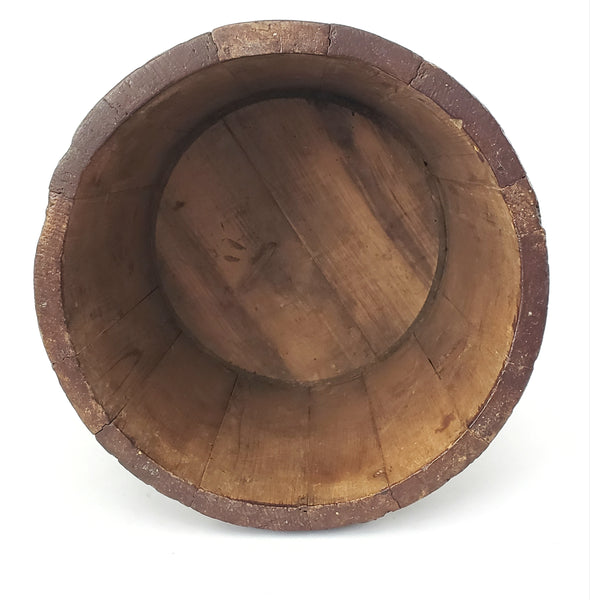 Primitive Bentwood Double Sided Dry Grain Measure 12 1/2" Country Farmhouse Décor