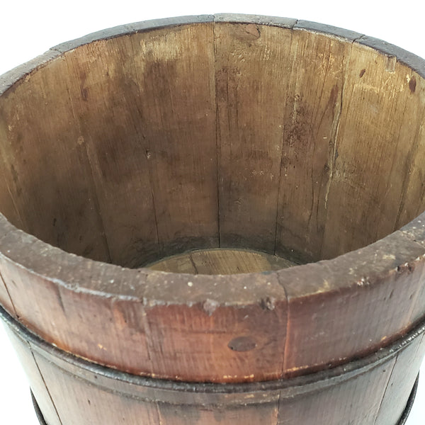 Primitive Bentwood Double Sided Dry Grain Measure 12 1/2" Country Farmhouse Décor