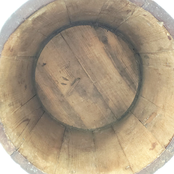 Primitive Bentwood Double Sided Dry Grain Measure 12 1/2" Country Farmhouse Décor
