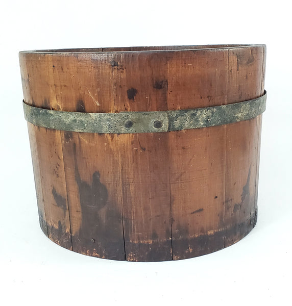Rustic Bentwood Dry Grain Measure 8 Quart Farmhouse Décor