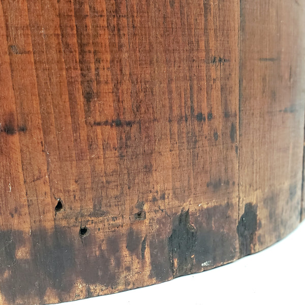 Rustic Bentwood Dry Grain Measure 8 Quart Farmhouse Décor