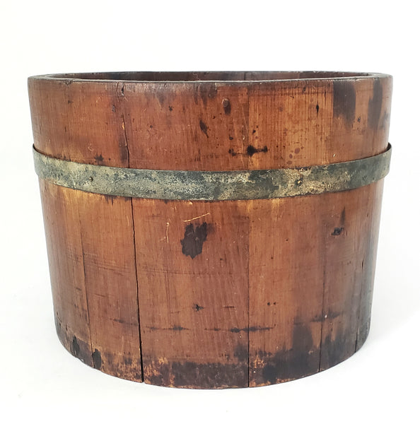 Rustic Bentwood Dry Grain Measure 8 Quart Farmhouse Décor