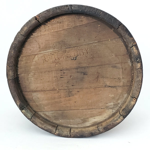 Rustic Bentwood Dry Grain Measure 8 Quart Farmhouse Décor