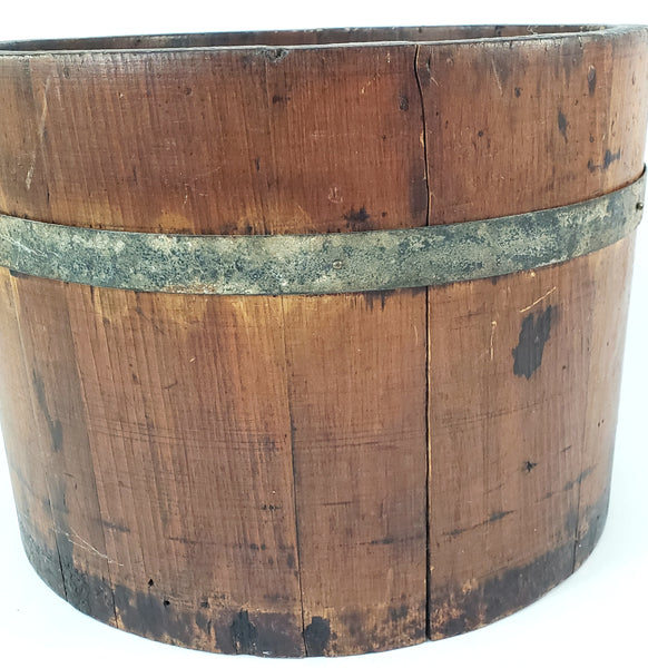 Rustic Bentwood Dry Grain Measure 8 Quart Farmhouse Décor