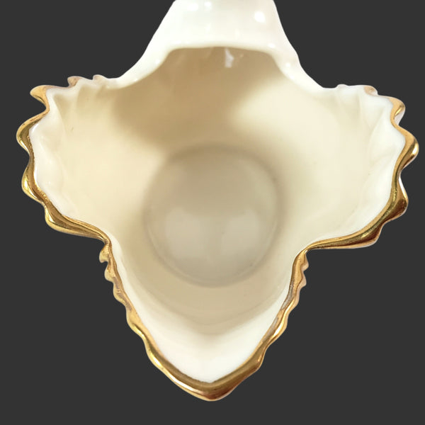 Vintage Lenox Swan Porcelain Trinket Dish Made in U.S.A.