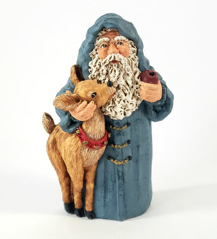June McKenna Flat Back Christmas Figurine Christmas Treat 1992
