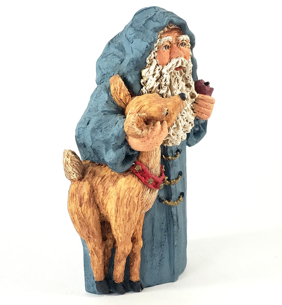 June McKenna Flat Back Christmas Figurine - Ornament Christmas Treat 1992