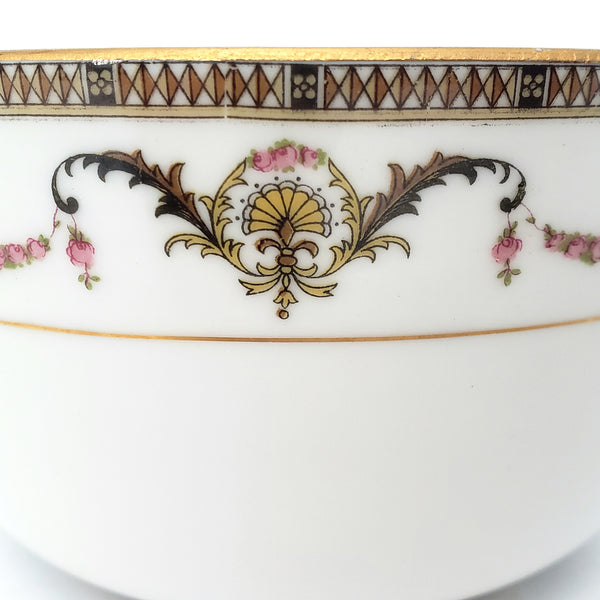 Noritake Cranberry Bowl Sahara Pattern 58590
