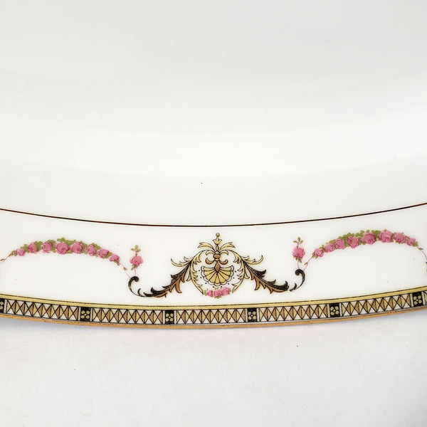 Noritake China 13 3/4" Oval Serving Platter The Sahara Pattern 58590