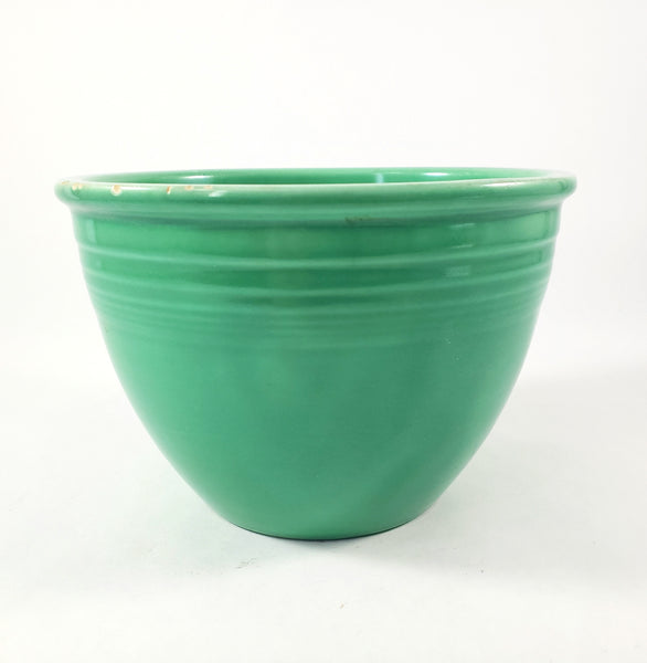 Vintage Fiesta Original Light Green Mixing Bowl #3 by Homer Laughlin Not Perfect