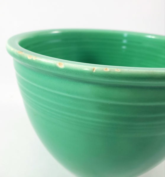 Vintage Fiesta Original Light Green Mixing Bowl #3 by Homer Laughlin Not Perfect