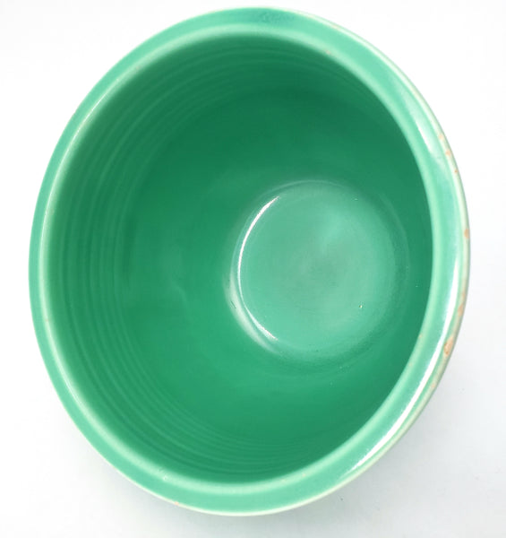 Vintage Fiesta Original Light Green Mixing Bowl #3 by Homer Laughlin Not Perfect