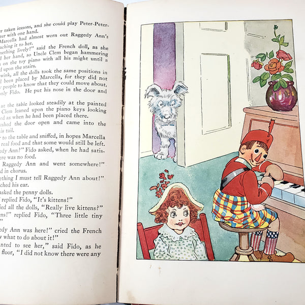 Raggedy Ann Children Stories by Johnny Gruelle Collection of 3 1918-1925