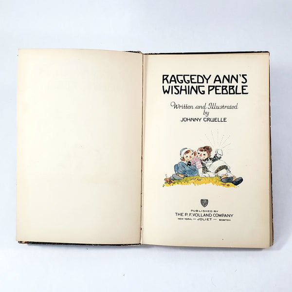 Raggedy Ann Children Stories by Johnny Gruelle Collection of 3 1918-1925