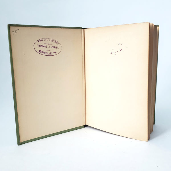 The Sketch Book by Washington Irving Collection of 2 Decorative Red & Green Covers