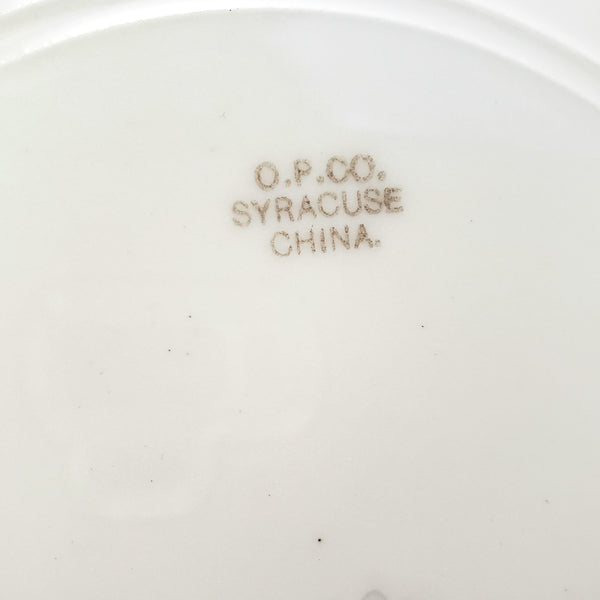 Historical 1902 Schooner Yacht METEOR Souvenir Plate Syracuse China New York