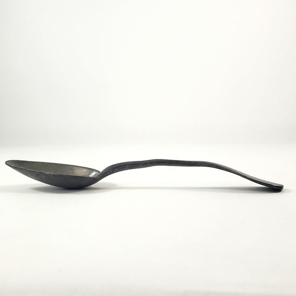 Old Antique Pewter Tablespoons Collection of 6