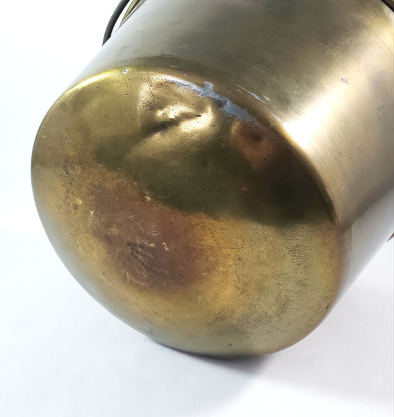 Spun Brass Preserving Kettle Bucket Hiram W. Hayden Waterbury Connecticut Patent 1851