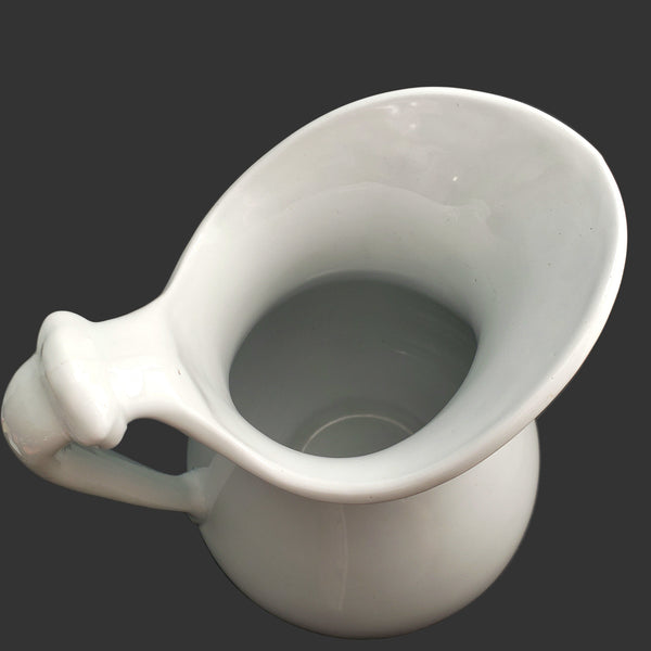 Antique White Ironstone Pitcher Savoy T & R Boote England