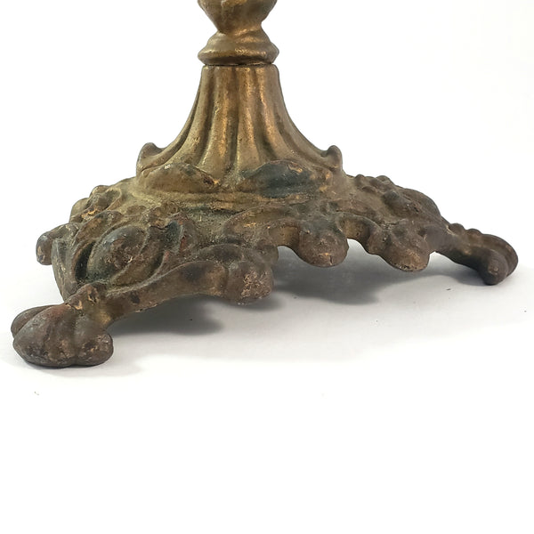 Vintage Metalwork Cast Iron Tilting Vanity Mirror Frame No Glass Mirror