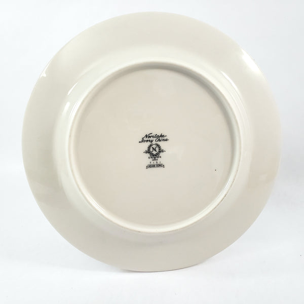 Noritake ASIAN SONG Floral Ivory Porcelain China 5 Piece Place Setting - Pattern 7151