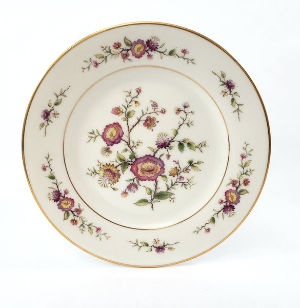 Noritake ASIAN SONG Floral Ivory Porcelain China 5 Piece Place Setting - Pattern 7151