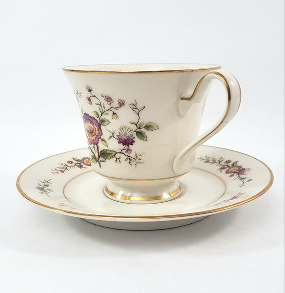 ノリタケ ivoryChina ASIANSONG Noritake ASIAN SONG Floral Ivory Porcelain China 5 Piece Place