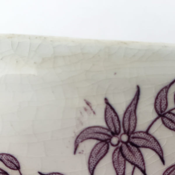 Antique Ironstone Transferware Platter TYROL 15 3/4" John Wedgwood England