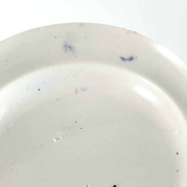 Wedgwood Historical Cobalt Blue Transfer 9" Plate Washington Crossing the Delaware Etruria
